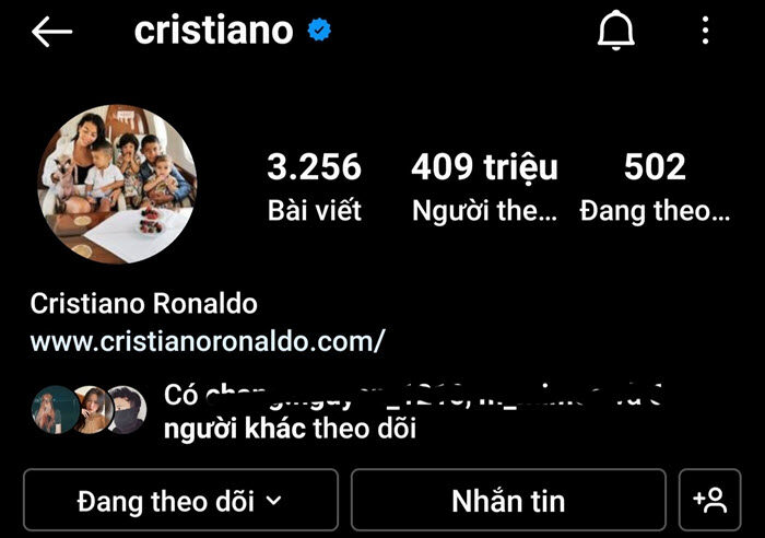 Ronaldo cũng là một kol hay influencer